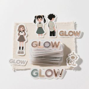Waterproof <b>clear</b> Sticker Paper Printing Paper Stickers Adhesive Label Transparent <b>Plastic</b> Sticker Label <b>Sheet</b> - Product Image 2