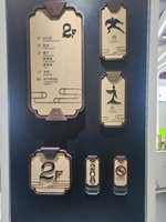 Letrero Moderno Personalizado de Metal para Número de Casa, Placa de Dirección Cortada con Láser para Puerta Principal, Entrada de Villa y Apartamento