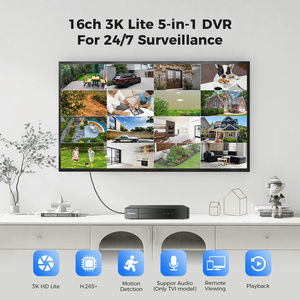 Sistema de Videovigilancia Hiseeu 5MP GuardViewer AHD, DVR Móvil XVR de 16 Canales para Cámara Analógica TVI, YXVR-P-16 XVR de 16 Canales - Product Image 4