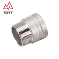 Class 3000 Oil Filter Forged Stainless Steel 17mm Female Male Thread Coupling Adapter to Prevents Debris Ingress