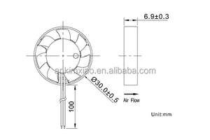 30*30*6mm ventilador de refrigeración portátil de acero inoxidable succión de escape de vacío máscara hidráulica difusor fragancia burbuja cuerpo Clip - Product Image 3