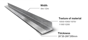 Barras de ángulo desigual de acero al carbono galvanizado estándar ASTM, barras de ángulo igual, <span class=keywords><strong>serie</strong></span>, laminado en caliente para soldadura de corte doblado - Product Image 5