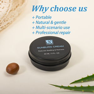 Logo personalizzato <span class=keywords><strong>crema</strong></span> <span class=keywords><strong>per</strong></span> scottature Calendula estratto di vitamina B & E dopo <span class=keywords><strong>crema</strong></span> <span class=keywords><strong>per</strong></span> la riparazione del <span class=keywords><strong>sole</strong></span> adatto a tutti i tipi di pelle - Product Image 5