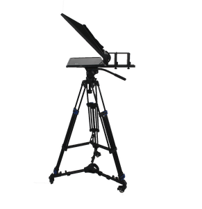 <span class=keywords><strong>Telepromter</strong></span> de transmisión de monitor abatible autorreversible de 27 pulgadas profesional de la marca Simar para equipos de estudio de radio y TV - Product Image 4
