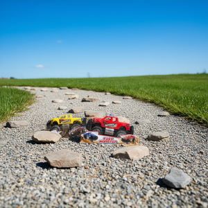 Camioneta RC Fast Monster de 27 cm, modelo deportivo de policía, juguete para niños - Product Image 2
