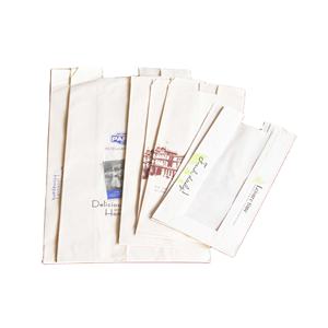 Bolsas de Papel Kraft Desechables Resistentes al Aceite, con Recubrimiento de PE, Impresión Flexográfica Personalizada, Ecológicas, Aptas para Alimentos, con Asa Flexiloop - Product Image 3