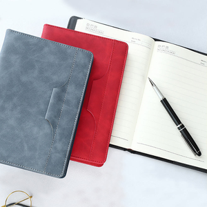 <span class=keywords><strong>Cuaderno</strong></span> A5 de Cuero PU Esmerilado, con Ranura para Bolígrafo Integrada y Marcapáginas de Cinta para Uso en Oficina - Product Image 6