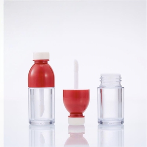 Botellas contenedoras de brillo de labios de 8ml para tinte de labios, tubo de bálsamo labial rosa, tubos de brillo de labios de lujo con embalaje personalizado - Product Image 2