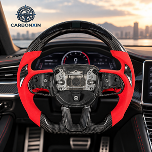 Volant personnalisé en fibre de carbone pour Dodge Charger RT Challenger Durango Hellcat Scat Pack Demon SRT Journey Viper Ram SXT - Product Image 2