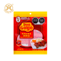 Sacs d'emballage avec impression personnalisée pour condiments cuits au four, pochette d'emballage refermable en poudre pour épices alimentaires à fermeture éclair