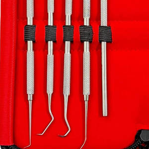 Herramientas Dentales, Aguja Dental, Espejo Dental, Espejo Bucal, Instrumento Dental, Cuidado Bucal Quirúrgico, Kit de Herramientas Dentales Manuales - Product Image 6