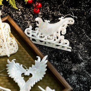 <b>Christmas</b> Decorations White Angel Elk wings unicorn <b>Christmas</b> Tree Decorations Holiday Pendant <b>Dress</b> up - Product Image 2