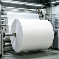 Papier et carton APP, rouleau de papier laminé enduit de PE PLA de qualité alimentaire pour l'emballage en papier, le carton kraft et les gobelets en papier
