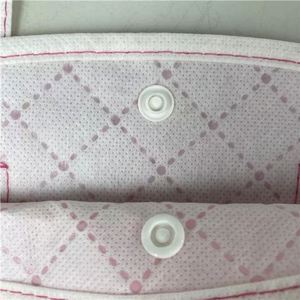 ถุงผ้าแคนวาสสีชมพูสำหรับเป็นของขวัญถุงผ้าที่ไม่ผ่านการถักรีไซเคิลถุงผ้าโพลีเอสเตอร์เป็นมิตรต่อสิ่งแวดล้อมแบบพับได้ - Product Image 4