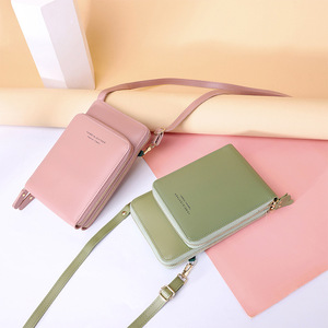 Moda Cordino Crossbody Spalla Delle Donne Delle Signore Dell'unità di elaborazione Del Cuoio Del Telefono del Supporto di Carta Della Chiusura Lampo Della Borsa del Sacchetto Per Apple <span class=keywords><strong>Iphone</strong></span> <span class=keywords><strong>11</strong></span> 12 <span class=keywords><strong>Pro</strong></span> telefoni - Product Image 4