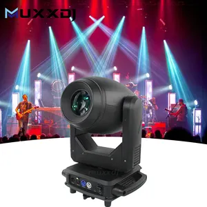 Muxxdj lampu sorot bergerak led 300w, lampu sorot efek Dj disko Led Dmx512