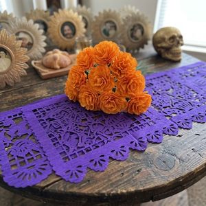 Guirnaldas <span class=keywords><strong>de</strong></span> Papel Picado Multicolor para el Día <span class=keywords><strong>de</strong></span> <span class=keywords><strong>Muertos</strong></span>, Papel <span class=keywords><strong>de</strong></span> Seda, 60 Pies en Total, para Decoración <span class=keywords><strong>de</strong></span> Fiesta del Día <span class=keywords><strong>de</strong></span> los <span class=keywords><strong>Muertos</strong></span> - Product Image 5
