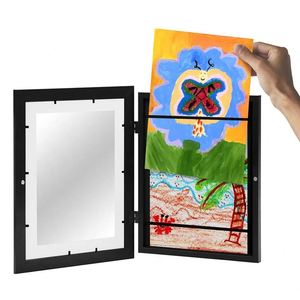 Cornici artistiche per bambini apribili frontali magnetiche per bambini Frametory per Poster <span class=keywords><strong>foto</strong></span> dipinti da <span class=keywords><strong>disegno</strong></span> immagini visualizzano decorazioni per la casa - Product Image 1