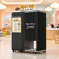 Photomaton à écran tactile personnalisé, à monnayeur, pour usage commercial, avec compatibilité pour appareils reflex numériques