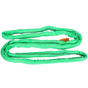 高力1t 2t 3t 4t 5t 6t 8t <span class=keywords><strong>10t</strong></span>リフティングラウンドソフトウェビングスリングポリエステルUHMWPE欧州標準EN1492-2:2000 - Product Image 5