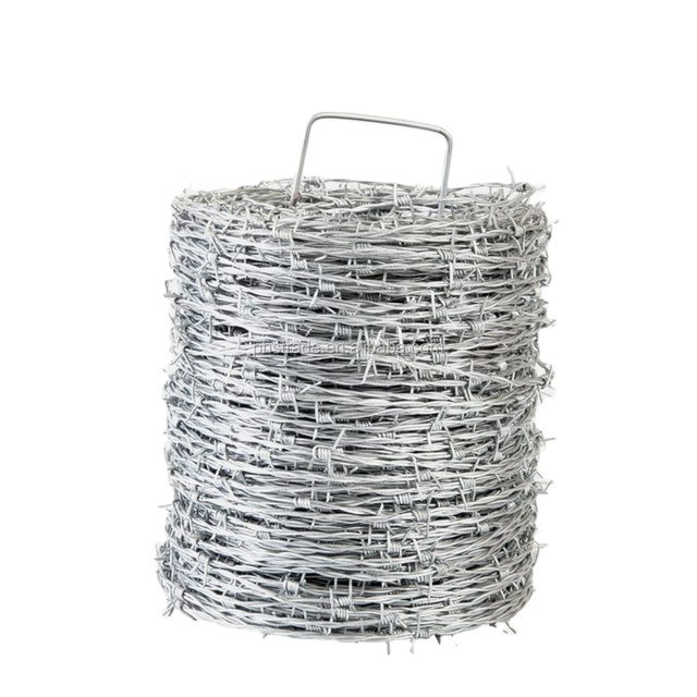 Hot Dipped Galvanized Steel Wire Barbed Wire Coil-Cheap 2 or 4 Points PHS Brand