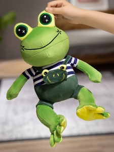 おもちゃ漫画雨グリーンぬいぐるみカエルカエルカスタマイズぬいぐるみホームデコレーション - Product Image 6