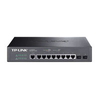 TP-LINK TL-SG3210 Switch de Capa 2 de 10 Puertos Full-Gigabit (1000Mbps) con 2 Puertos Ópticos y 8 Eléctricos, Gestión Web VLAN, Control Remoto desde Móvil