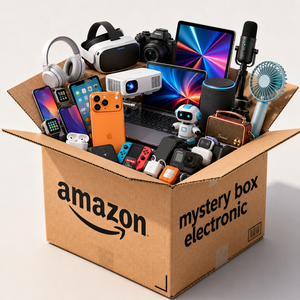 100 Items Electronics Mystery Box <strong>Wholesale</strong> Premium Tech Gadgets Smartphone Power Bank Headphones Game Console Bulk Supply - Product Image 1