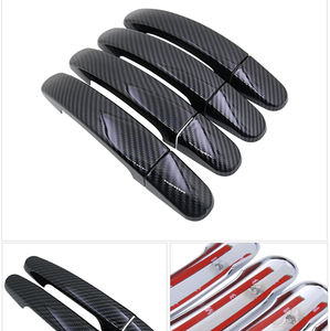 Cubierta de Manija de Puerta de Fibra de Carbono Negro Brillante, Accesorios Exteriores para Automóviles, para Ford Transit Connect MK2 Wagon Transit Custom - Product Image 2