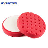 EVERTOOL Tampon de polissage en mousse ultra-fine haute performance de 6 pouces, produits de polissage automobile, tampon de retouche automobile