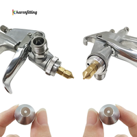 Aérographe pneumatique professionnel K-3 mini, qualité DIY, avec alimentation par gravité et pression pour la peinture sur cuir et pistolets de pulvérisation.