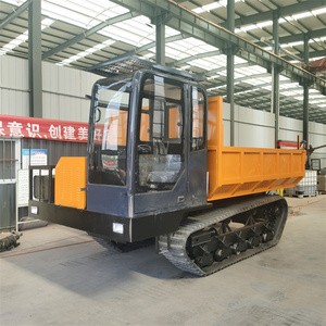 Nouveau mini-dumper à chenilles 2 roues motrices, véhicule de transport lourd avec direction à gauche pour projets de construction à petite échelle - Product Image 3