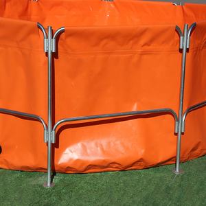 <span class=keywords><strong>Pas</strong></span> <span class=keywords><strong>cher</strong></span> Personnalisé PVC Fish Tank Ferme Aquaculture Grand Étang À Poissons de Aquaculture Réservoir Pisciculture Usine vente en gros - Product Image 5