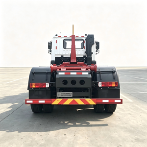 Camion benne basculante FAW Jiefang 6x4 avec bras de levage hydraulique pour le transfert de déchets solides municipaux - Product Image 2