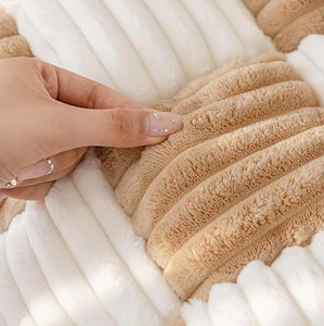 Commercio all'ingrosso della fabbrica grande sofà per cani sofà corto peluche Super accogliente cuscini per la cura del collo lavabili cuccia per cani grande divano morbido per cani - Product Image 4