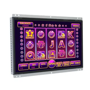 TopOneTech 22 pulgadas 3M compatible Gaming pantalla táctil Monitor Pantalla de ruleta para Fruit pugy the game machine