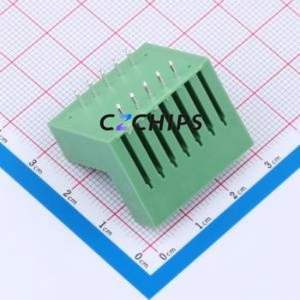 KF2EDGVTM-3.5-2*5P Plug-in Terminal Block Through hole,P=3.5mm Connector Board-to-Board / Socket Closed Screw Fixing 2x5P 3.5mm - Product Image 2