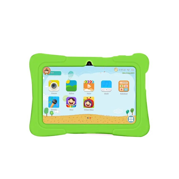 New Design 16gb Quad-Core Microusb Interface Children'S Game 7-Inch Android 10 Wireless Tablet