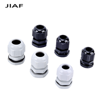 Presse-étoupe en nylon étanche JIAF PG7-PG63 IP68, filetage PG 3-52mm, certifié usine, pour usage extérieur