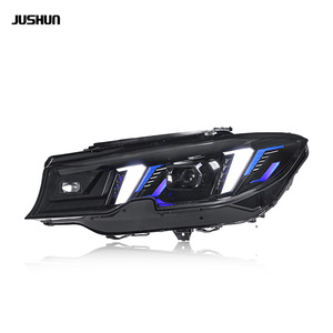 Feux avant à LED Jushun pour BMW Série 3 G20 style Fang, double couleur DRL avec clignotants - Product Image 4