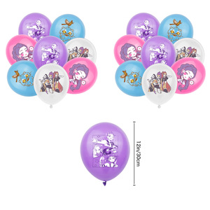 Kp0p coréen idole démon film chasseurs <span class=keywords><strong>joyeux</strong></span> <span class=keywords><strong>anniversaire</strong></span> bannière fournitures décorations ballons filles roses pour l'école salle de classe décor - Product Image 6