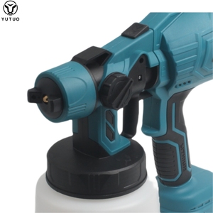 Haute qualité en gros personnalisé <span class=keywords><strong>pas</strong></span> <span class=keywords><strong>cher</strong></span> sans fil 21V Li-ion batterie maison portable jardin outils électriques <span class=keywords><strong>peinture</strong></span> pistolet - Product Image 6