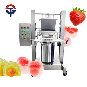 Special offer mini gummy bear candy forming equipment pectin jelly candy making machine supplier