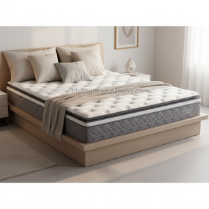 Colchón <span class=keywords><strong>de</strong></span> Espuma Viscoelástica con Resortes Ensacados <span class=keywords><strong>de</strong></span> Fábrica <span class=keywords><strong>de</strong></span> Muebles <span class=keywords><strong>de</strong></span> Foshan, Colchón Híbrido Ortopédico en Caja, Tamaño King y Queen - Product Image 6