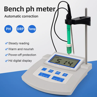 ORP-25C de haute qualité 3 en 1 ORP PH température testeur de qualité de l'eau testeur de PH de laboratoire numérique avec prise ue largement utilisé
