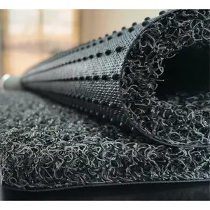 Support solide en PVC, solide, collé, personnalisé, boucle en vinyle, bobine en PVC, tapis de sol, tapis de porte d'extérieur - Product Image 2