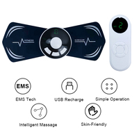 Patch de massage électrique pour la relaxation et la récupération musculaire du corps entier, masseur portable sans fil, mini coussin de massage avec télécommande
