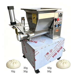Industry Stainless Steel Dough Divider Roller Automatic <b>Ball</b> Maker Cutter Rolling <b>Machine</b> 1000W Motor 150pcs/min 12-Month - Product Image 4