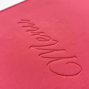 Porta Menús Metálico con Logotipo Personalizado del Fabricante, Cubierta para Menús A5/A4 con Encuadernación de Tornillos, Libro de Menús de Cuero para Restaurantes y Bares - Product Image 6