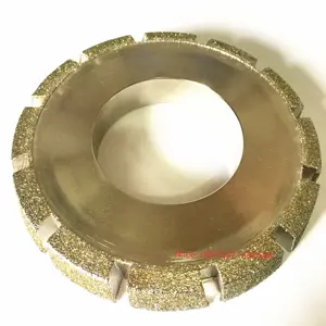 electroplated diamond grind wheel for carbide FRP fiber glass GRP pipes